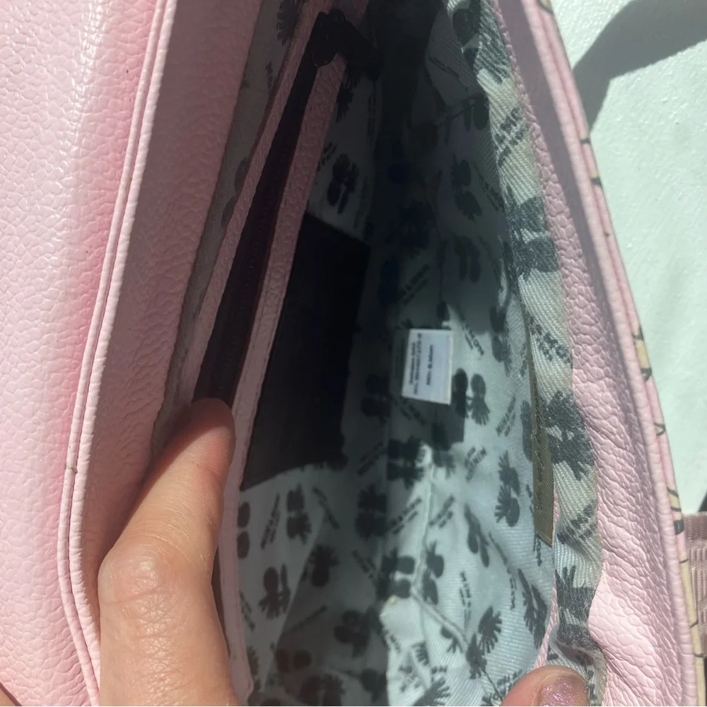 Pink Min & Mon Women's Bag with Artistic Design with the iconic eyes - Picture 10 of 10